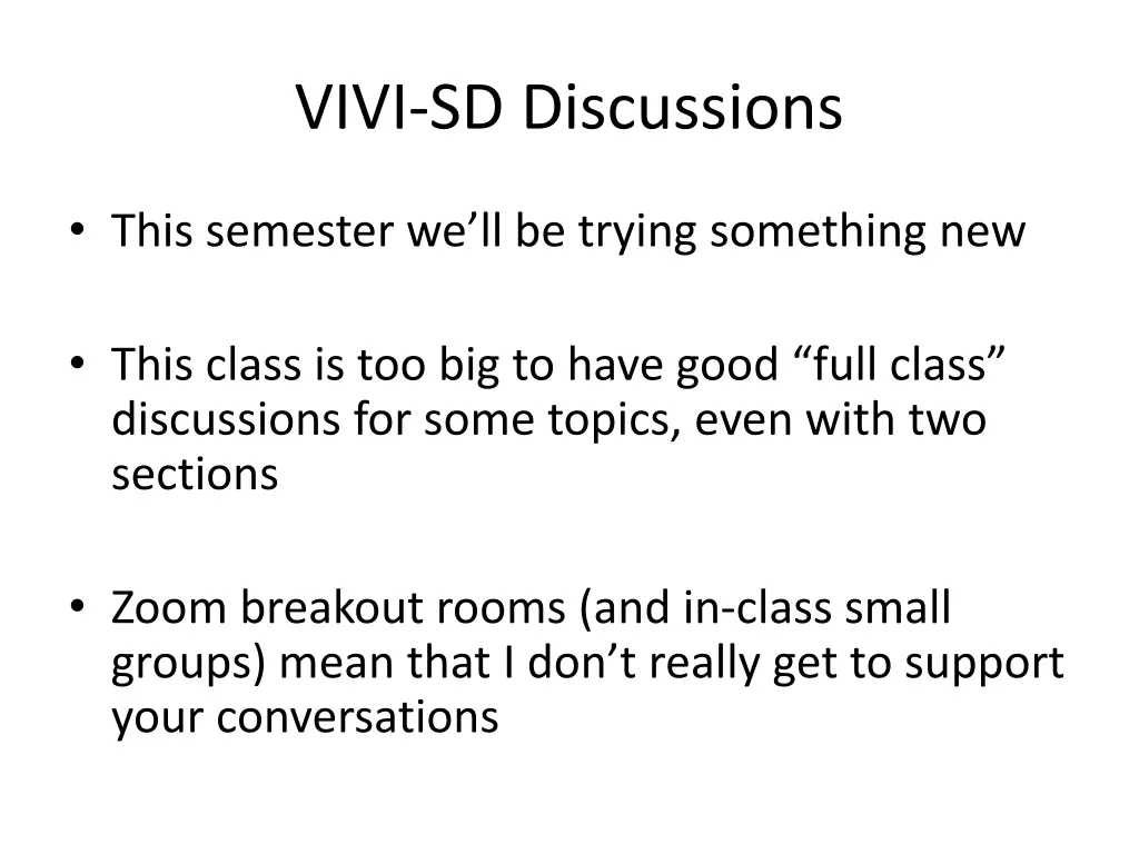 vivi sd discussions