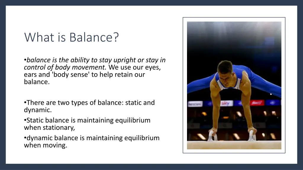 what is balance 1