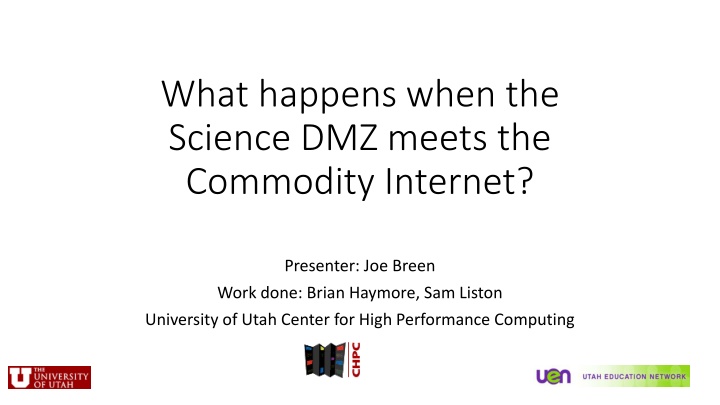 what happens when the science dmz meets