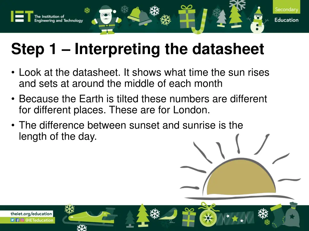 step 1 interpreting the datasheet