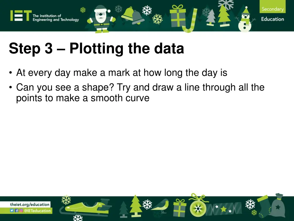 step 3 plotting the data