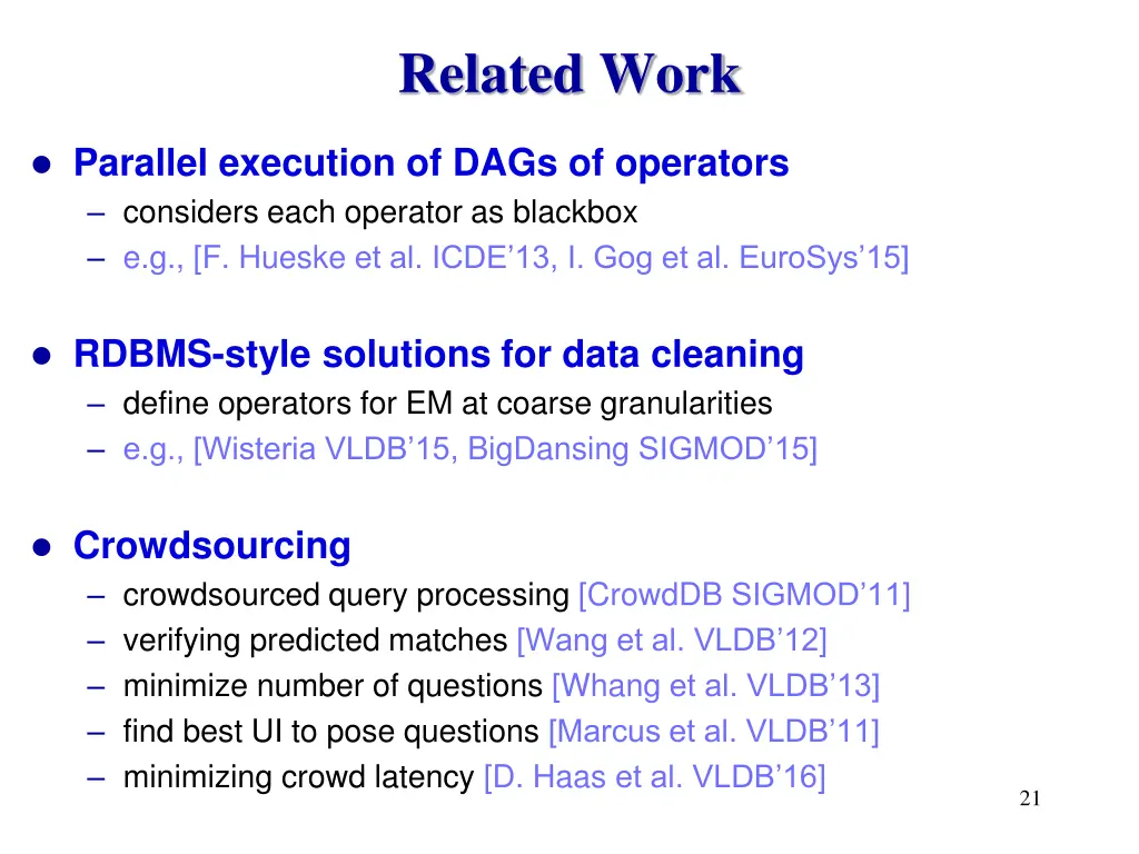 related work