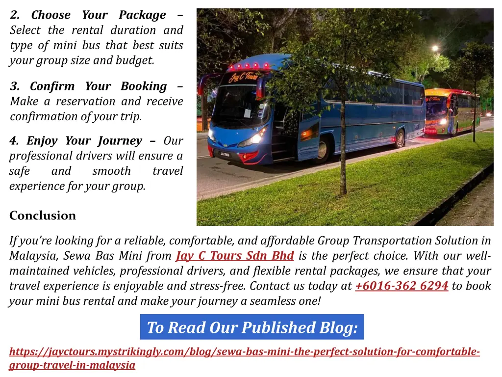 2 choose your package select the rental duration
