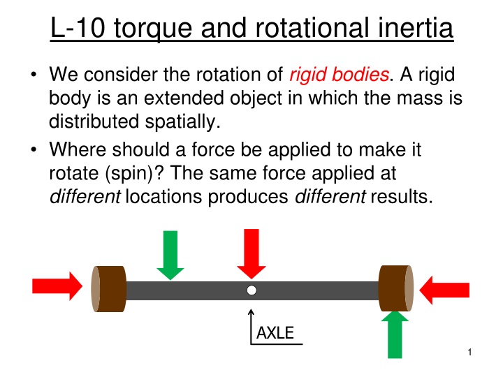 l 10 torque and rotational inertia