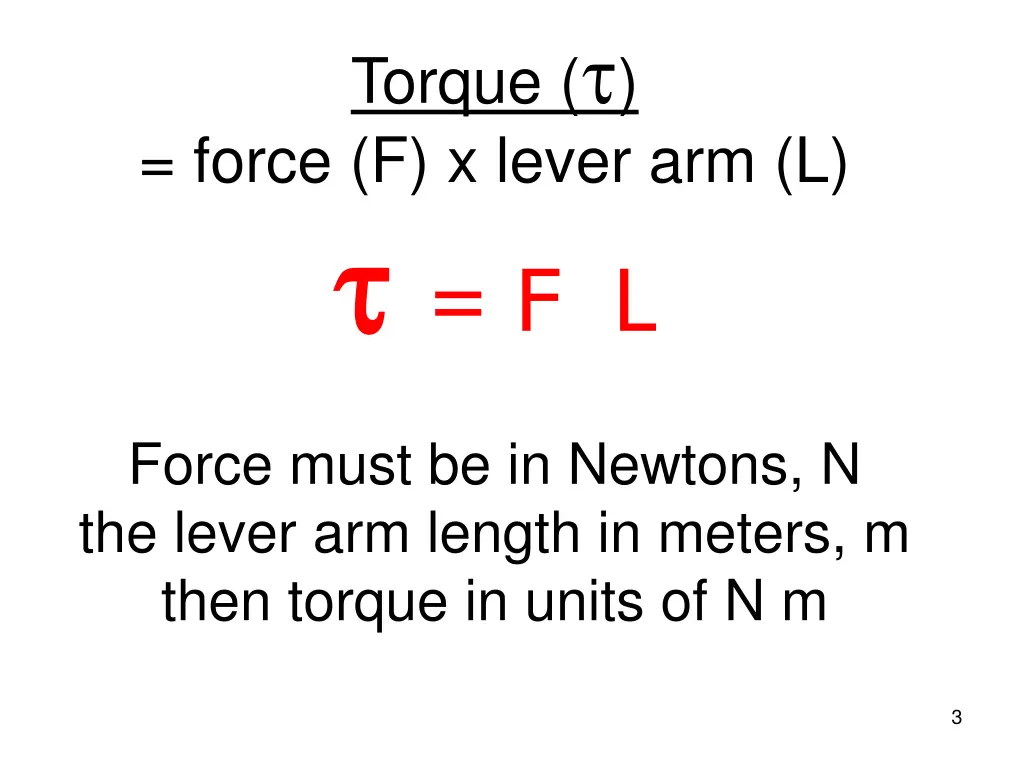 torque
