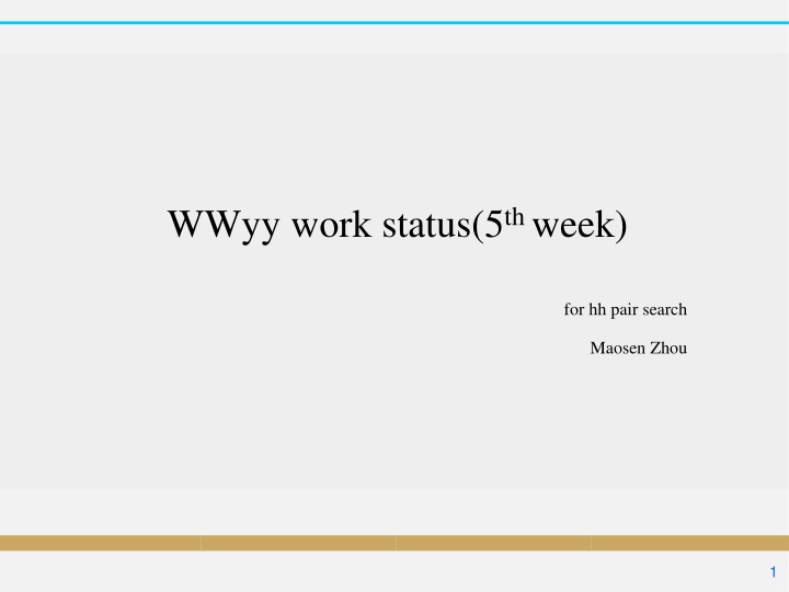 wwyy work status 5 th week