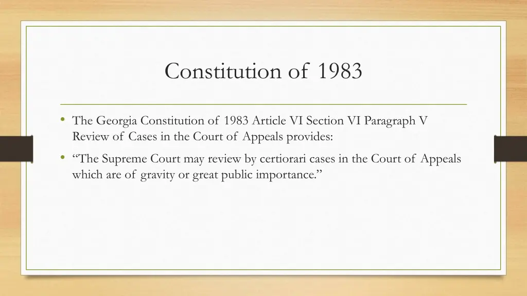 constitution of 1983