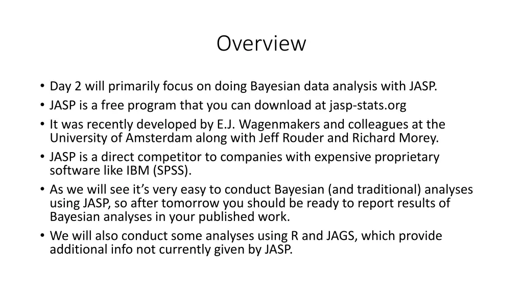 overview 2