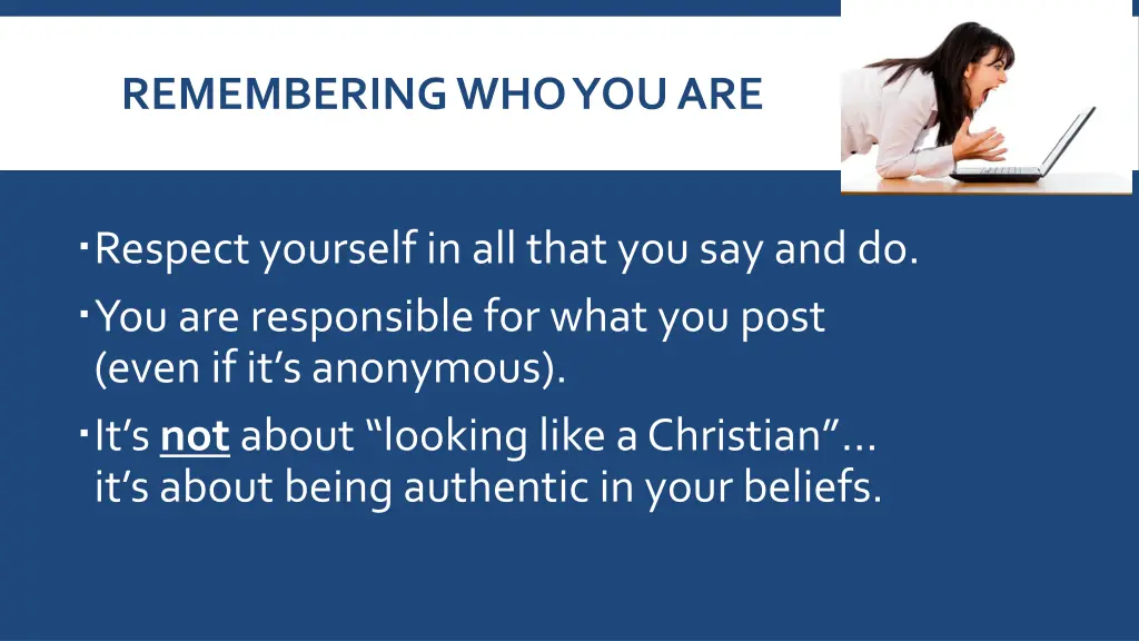 remembering who you are