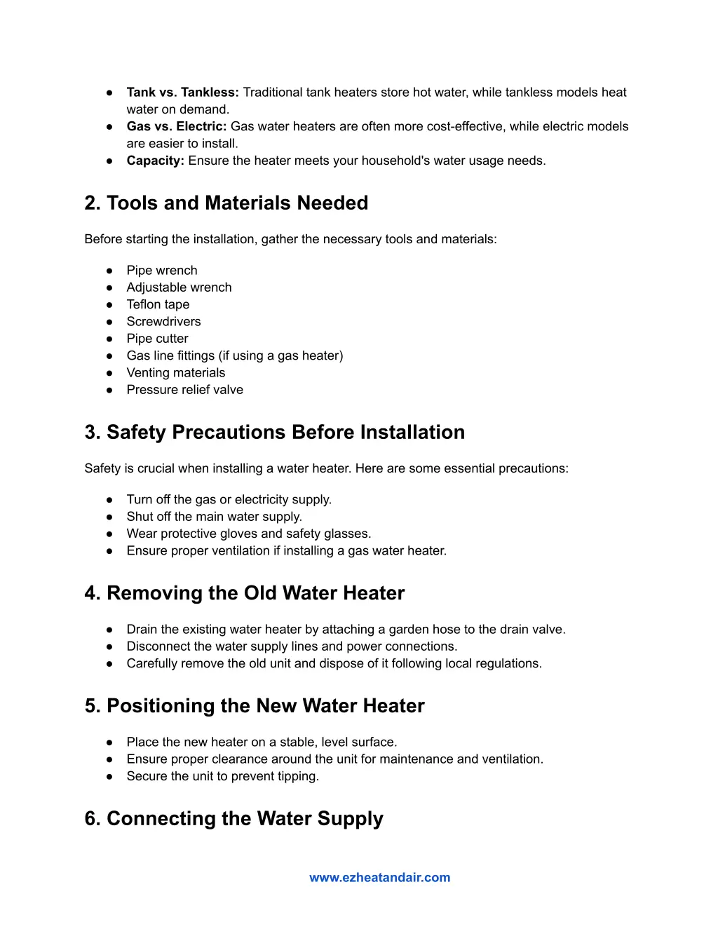 tank vs tankless traditional tank heaters store