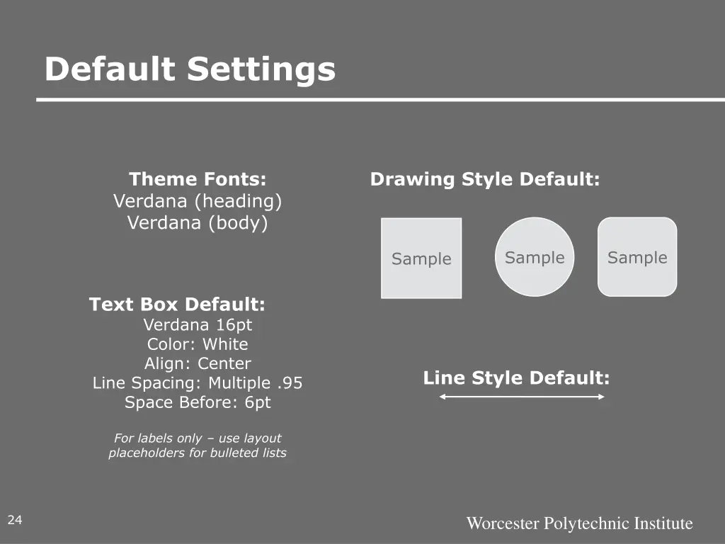 default settings 1