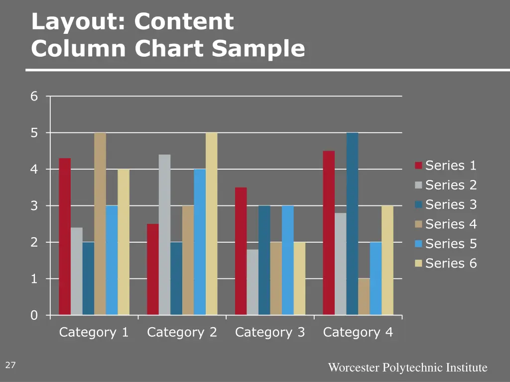 layout content column chart sample 1