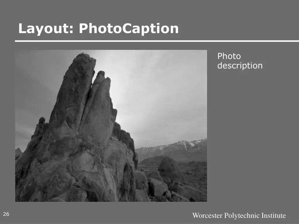 layout photocaption 1