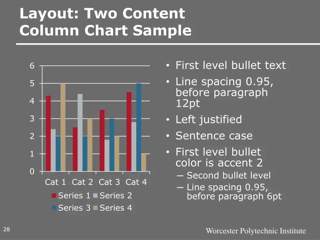 layout two content column chart sample 1