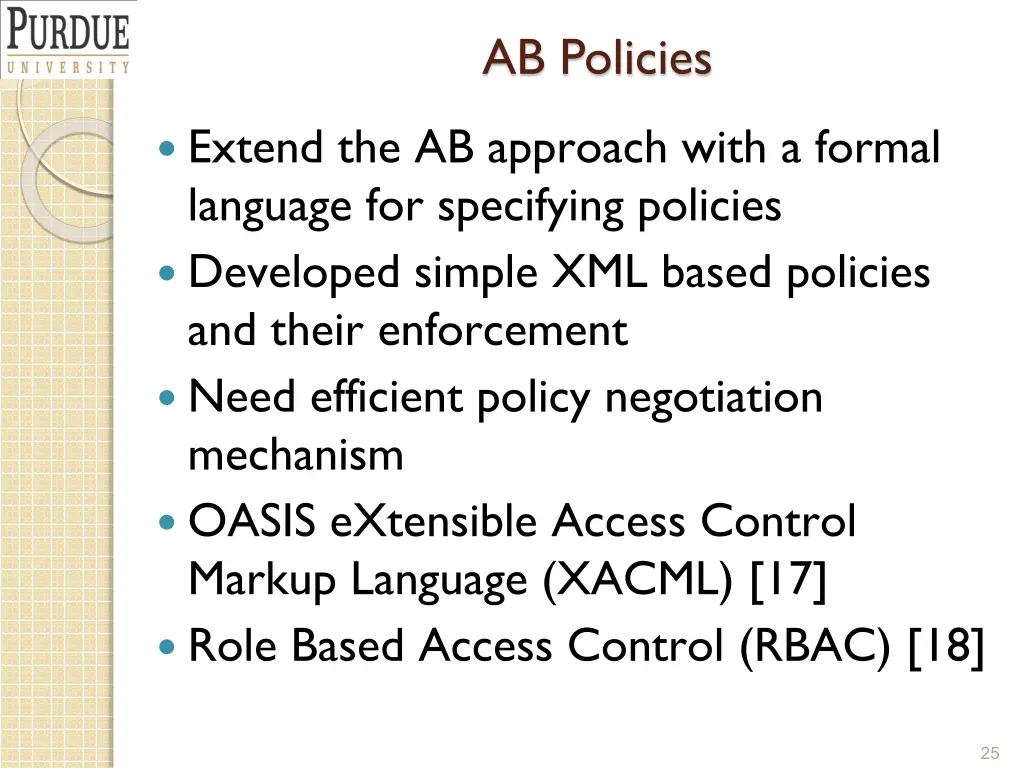 ab policies