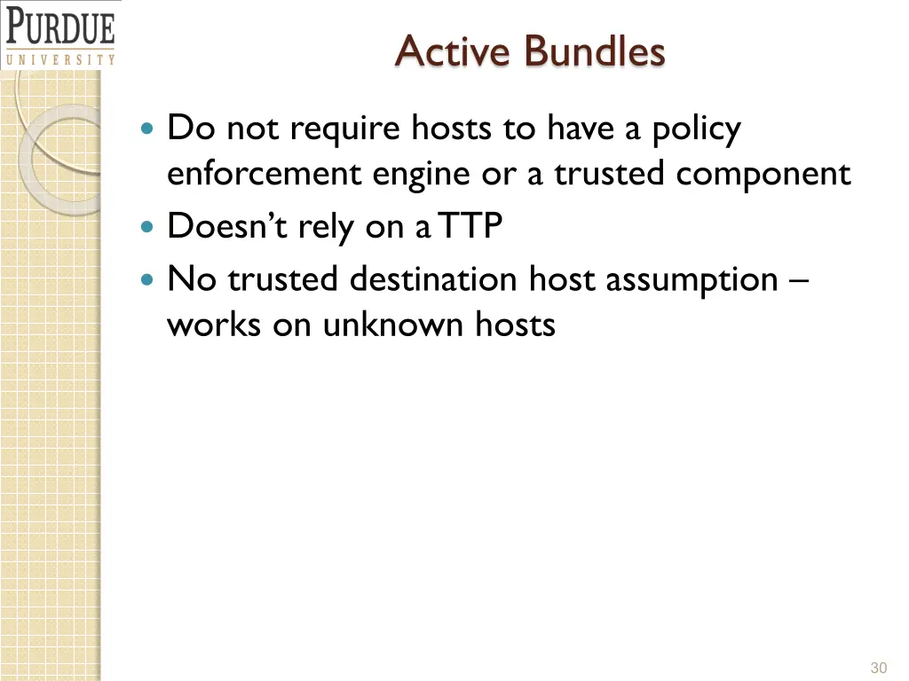 active bundles 1