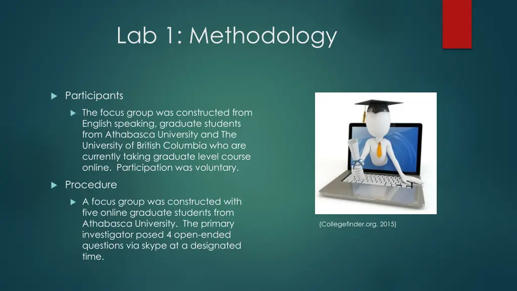 lab 1 methodology