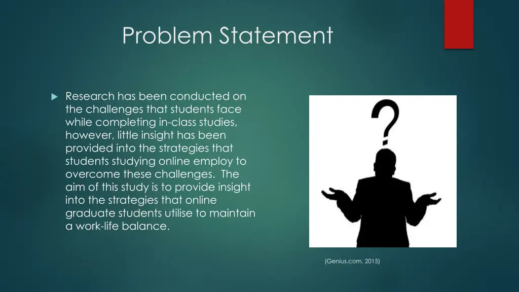 problem statement