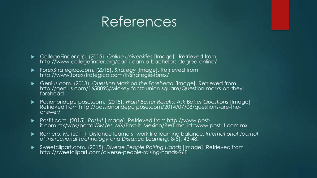 references