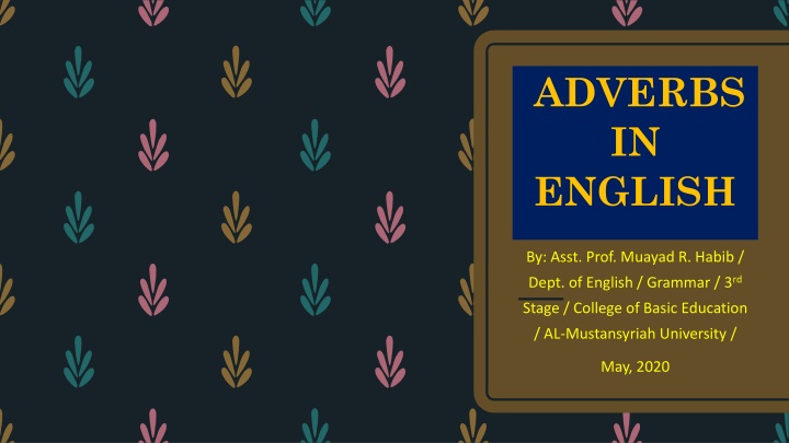 adverbs in english