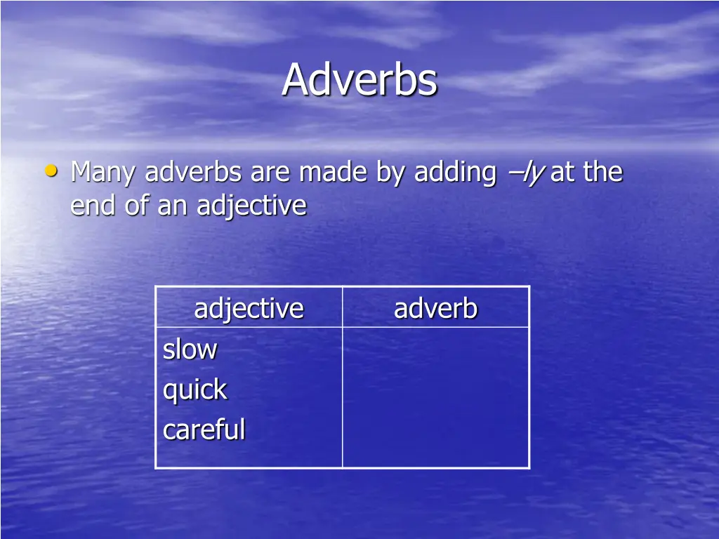 adverbs 3