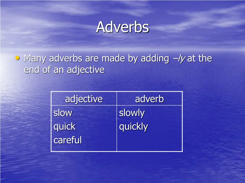 adverbs 5