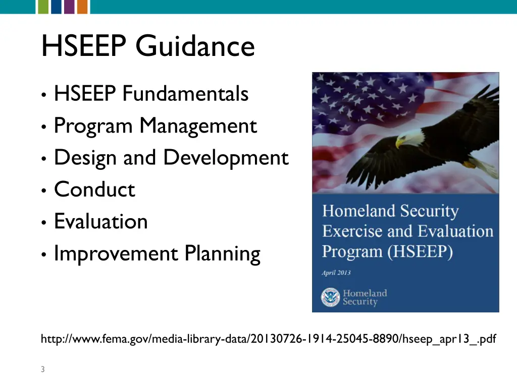 hseep guidance