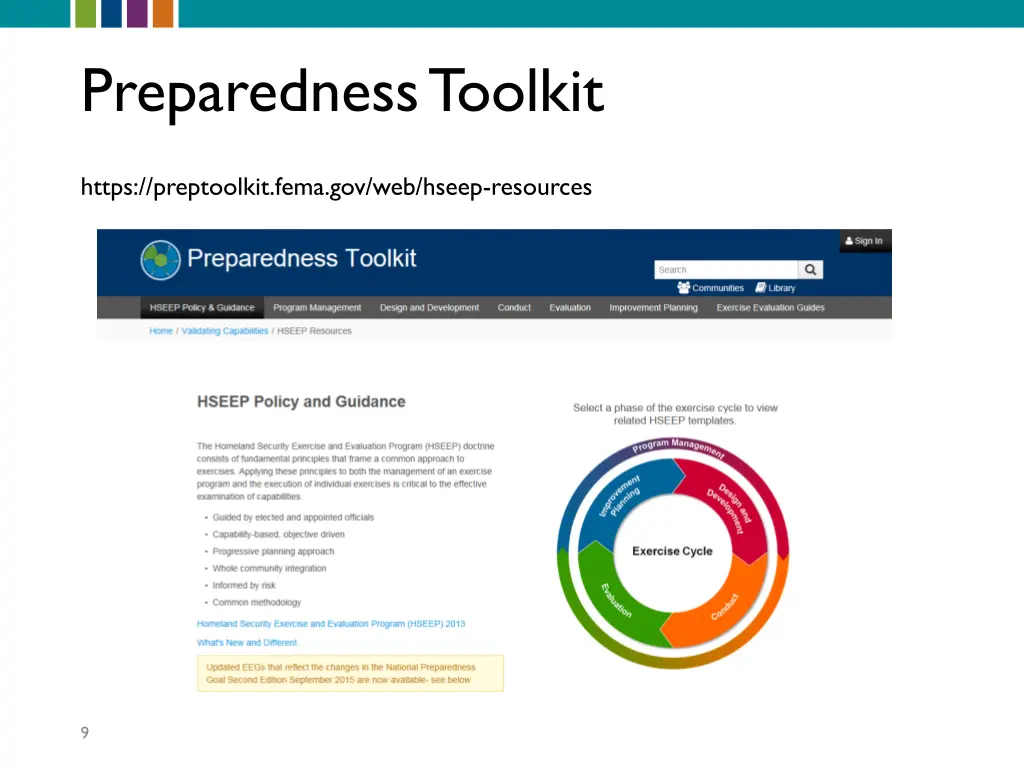 preparedness toolkit