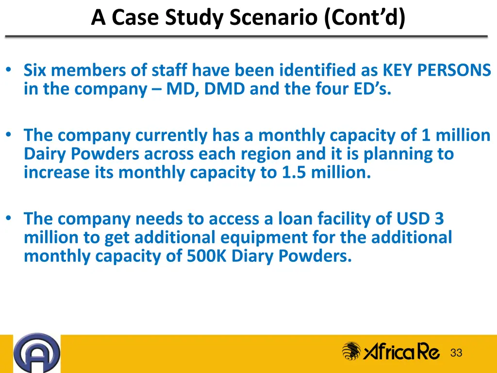 a case study scenario cont d