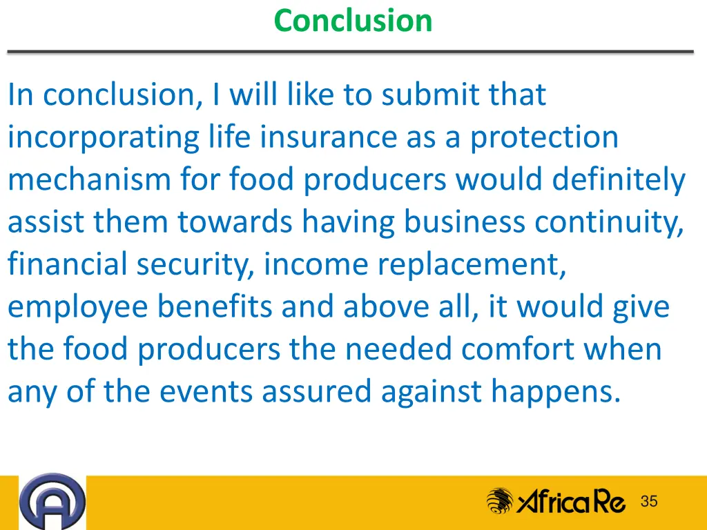 conclusion