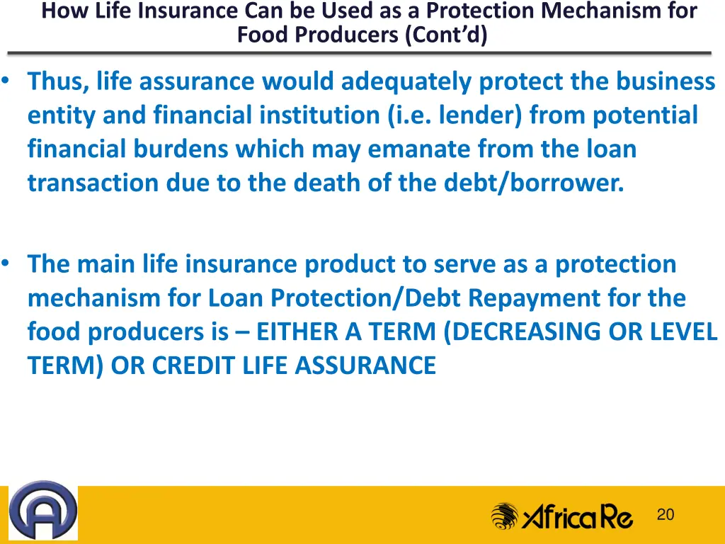 how life insurance can be used as a protection 9