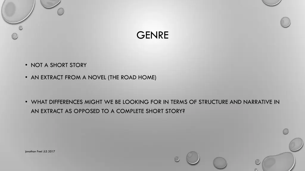 genre