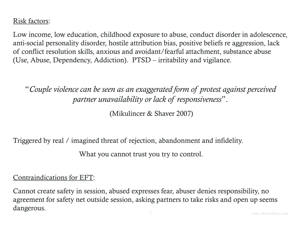 risk factors