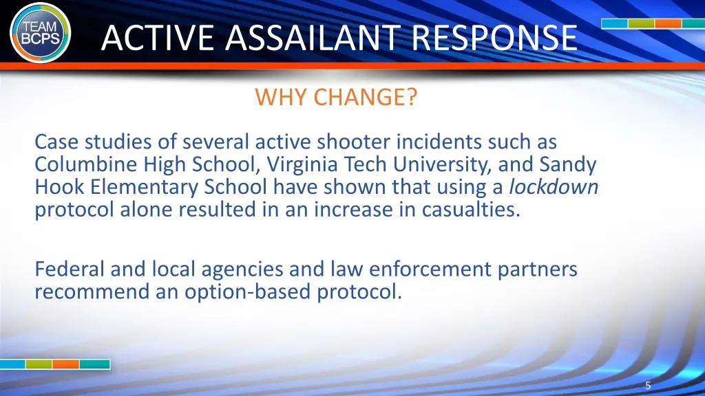 active assailant response