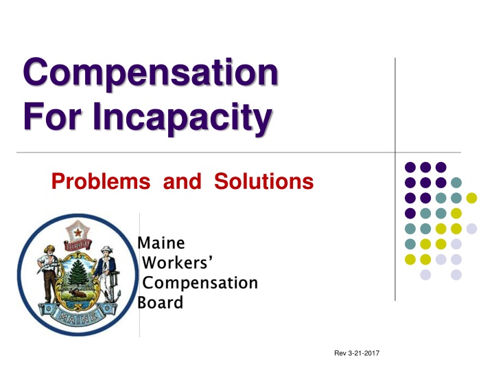 compensation for incapacity