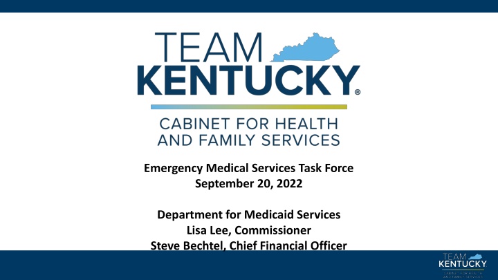 emergency medical services task force september