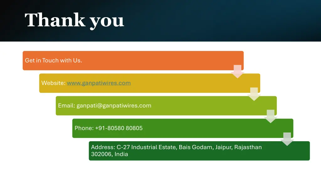 thank you