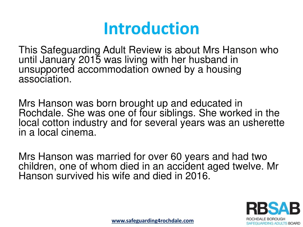introduction