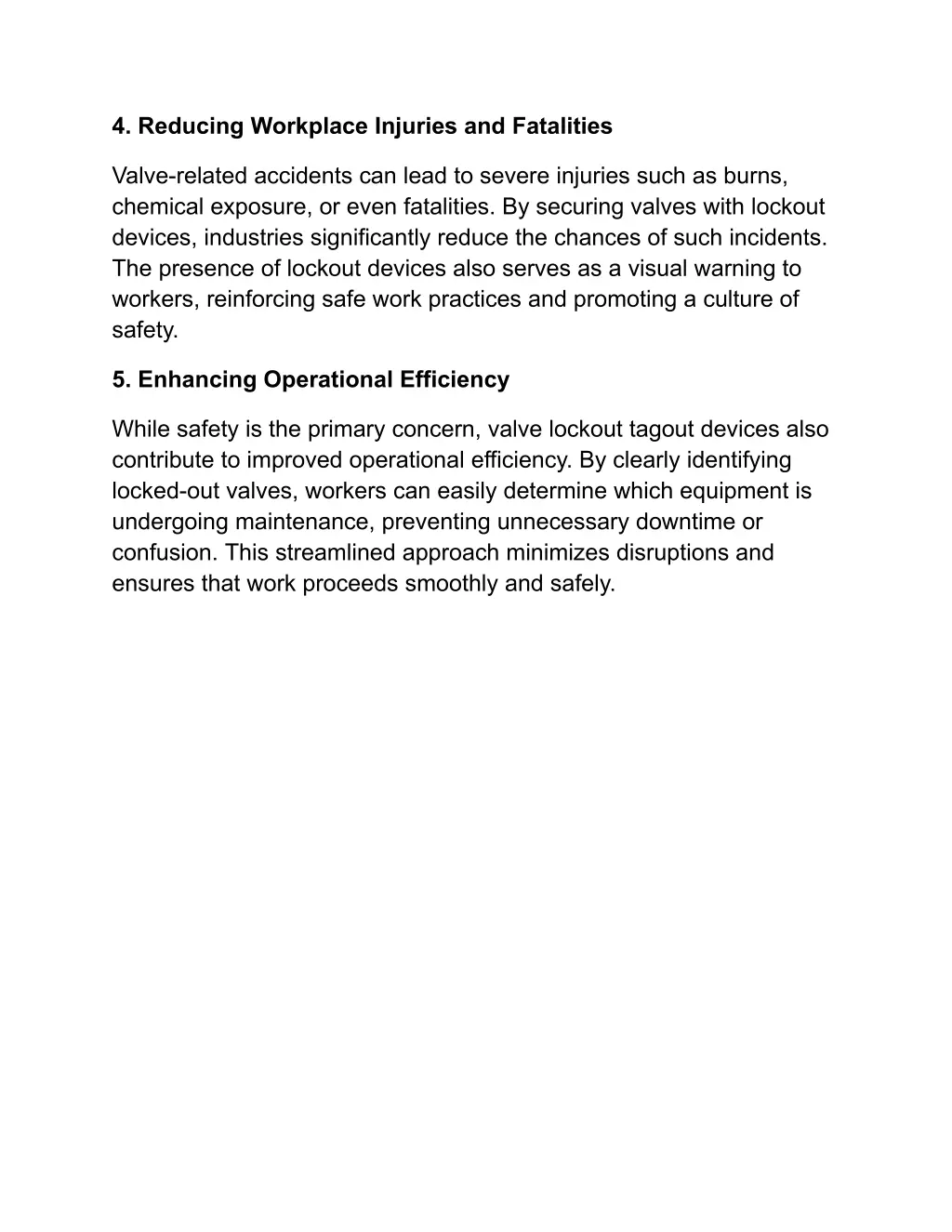 4 reducing workplace injuries and fatalities