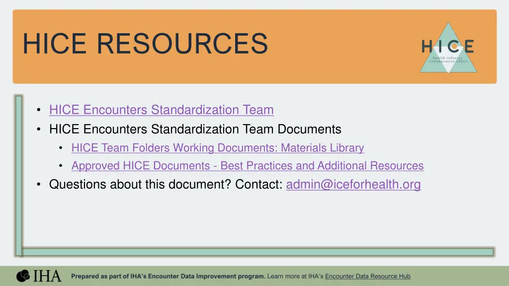 hice resources