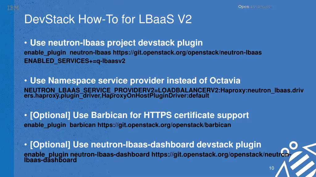 devstack how to for lbaas v2