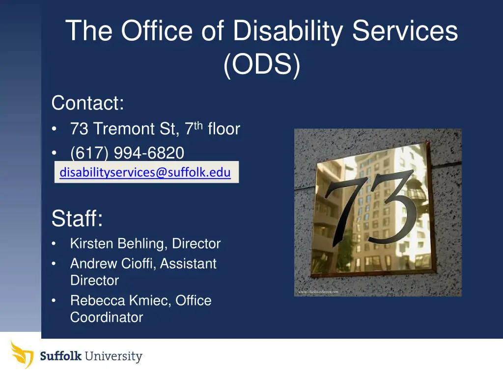 the office of disability services ods 1