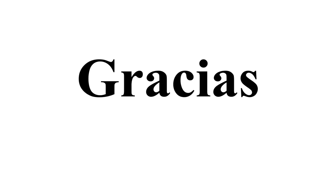 gracias