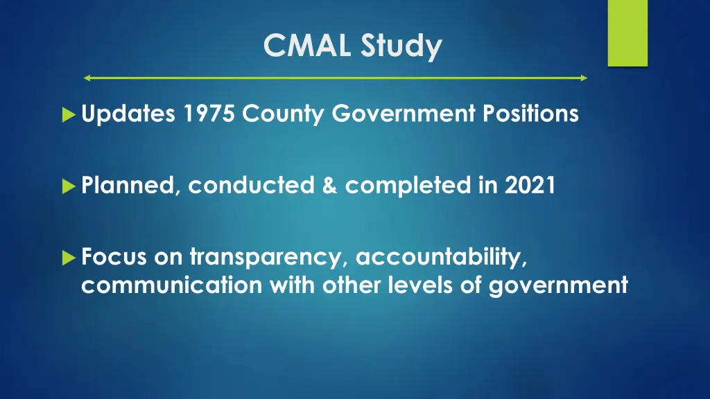 cmal study