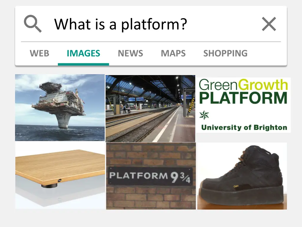 what is a platform 1