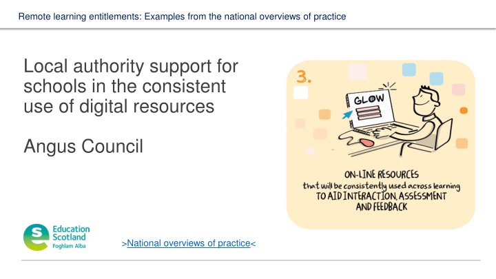 remote learning entitlements examples from