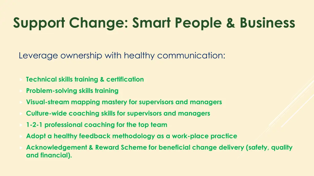 support change smart people business 1