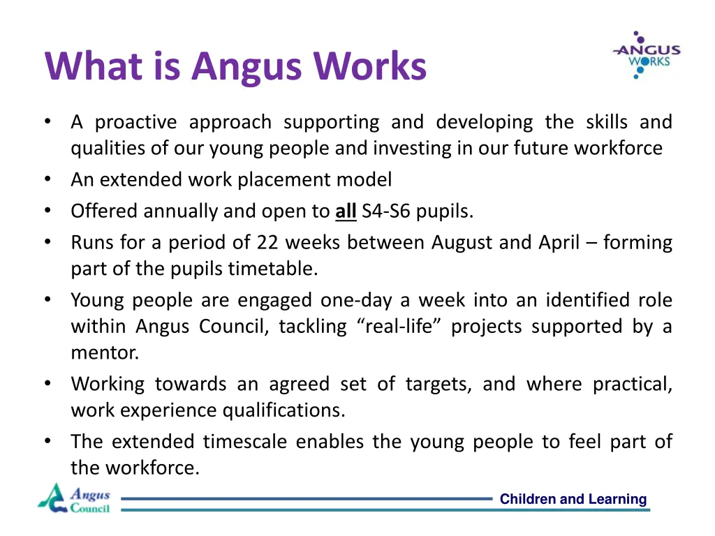 angus works