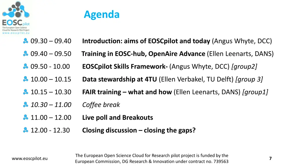 agenda