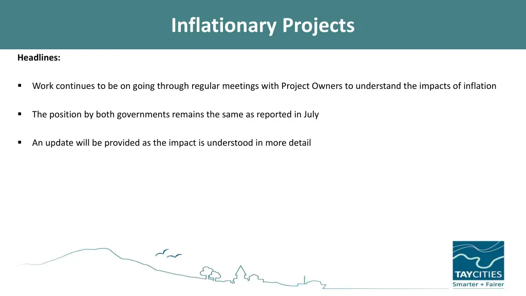 inflationary projects